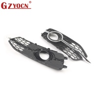 Grille de pare-chocs inférieure S-Line pour Audi A6 C7 2012-2014 avec trou ACC, garniture chromée, référence OE 4G0807681E 4G0807681K, vente en gros