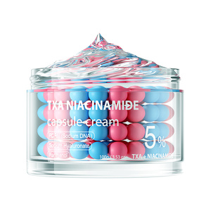 Crème <span class=keywords><strong>Visage</strong></span> en Capsules PDRN TXA à l'ADN <span class=keywords><strong>de</strong></span> Saumon, Niacinamide et Panthénol, Hydratante et Éclatante, Sous Marque Privée - Product Image 1