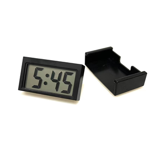 Wholesale Mini Portable Desk <b>Clock</b> Date 12H Time Display Battery Powered Electronic Table LCD for Travel Car Bedroom Home Decor - Product Image 3