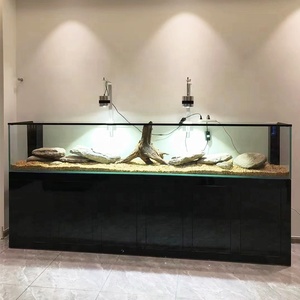 Acuario sin Marco de Vidrio y Aluminio para Arrecifes de Agua Dulce, Acuario sin Marco para <span class=keywords><strong>el</strong></span> <span class=keywords><strong>Mundo</strong></span> Marino, Tanque de Gran Tamaño - Product Image 2