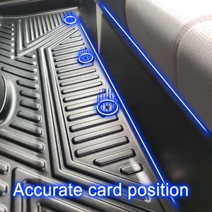 Alfombrilla de Coche KQD Impermeable Antideslizante, Alfombrilla 3D 4D 5D de TPE para Volkswagen NIVUS 2024 - Product Image 3