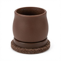 Protège-pieds en silicone marron pour meubles, patins antidérapants pour canapé, chaise, table