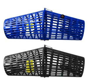 Phổ Biến PE Tôm Biển Nhựa Bẫy Cho Cá Tôm HDPE <span class=keywords><strong>Net</strong></span> Với Khung Thép PVC Vuông & Mô Hình Nuôi Trồng Thủy Sản PP Chất Liệu - Product Image 1