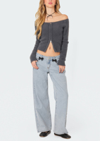 Vente en gros OEM & ODM Logo personnalisé pull cardigan en mohair à manches longues avec fermeture éclair et épaules décollées pour femmes en fausse fourrure