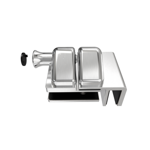 Loquet de porte en verre à prix abordable, serrure magnétique en acier inoxydable 2205 pour clôture de piscine en verre, balustrade et rampes - Product Image 4