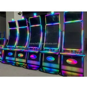 43 inç 4K Ultra HD ekran çift lcd'ler jetonlu oyunlar Arcade makineleri benzin istasyonu için beceri oyun makinesi