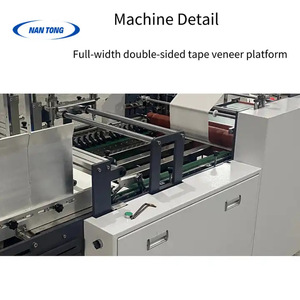 Máquina de plataforma adhesiva de doble cara de formato completo Nantong, semiautomática, para encolado de cartón, impresión monocromática - Product Image 5