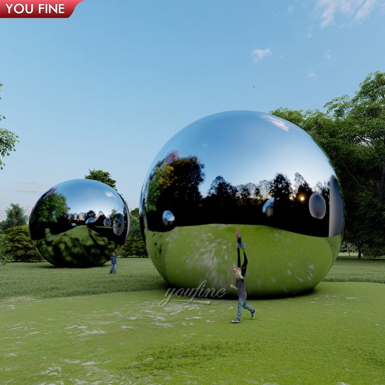 Outdoor Garden Ball Water Fountain Stainless