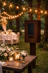 <span class=keywords><strong>Imprimante</strong></span> thermique portable en bois à écran tactile pour reçus et photos, idéale pour la <span class=keywords><strong>location</strong></span> événementielle et les fêtes - Product Image 2