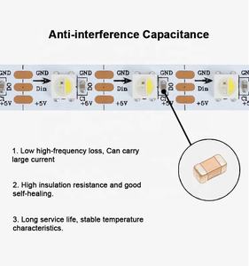 Adressierbares SK6812 RGBW 30/60/144 LEDs/<span class=keywords><strong>m</strong></span> Pixel band RGBWW 3000K RGBNW 4000K RGBCW 6500K SK6812 RGBW LED-Licht leiste - Product Image 3