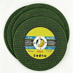 Disque abrasif de 107 mm pour métal, acier inoxydable, agent de liaison en résine, moyen, durable, disque de coupe, oxyde d'aluminium - Product Image 4
