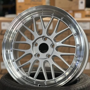 Rines Deportivos de Aleación BZY 5x130 Personalizados de 3 Piezas Forjadas para <span class=keywords><strong>Porsche</strong></span> Cayman 911 964 <span class=keywords><strong>928</strong></span> 993 970 997 Panamera de 18, 19 y 20 Pulgadas - Product Image 4