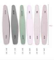 En gros 6 Ongles Set Set Éponge Frotter Bande De Polissage Lime À Ongles Bande De Polissage Manucure Soins Outils Bande De Sable pour Salon De Manucure Diy