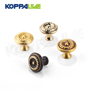 Koppalive Modern Single Hole Antique Furniture <strong>Funky</strong> Cabinet <strong>Knobs</strong> Vintage Brass Kitchen Bedroom Dresser <strong>Drawer</strong> <strong>Knobs</strong> Durable - Product Image 1