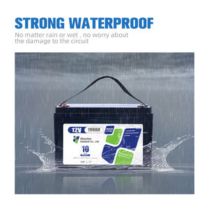 بيع المصنع بطارية ليثيوم 12 فولت للماء نظام شمسي 100Ah LiFePO4 خلية منشورية بطارية ليثيوم أيون سيارة البكتيريا بلوتوث - Product Image 5