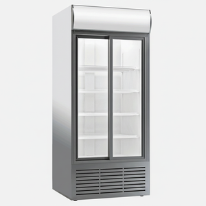 Enfriador de Bebidas Vertical Comercial Klimasan 852 L con Puerta Corredera Simple para Supermercados, Clima B/C - Product Image 2