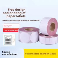 Autocollant adhésif en papier sensible à l'eau pour la sécurité des produits électroniques de haute qualité, changement de couleur irréversible