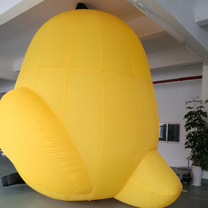 Cartoon Inflatable Chick Model 8-10 Ft Yellow For New Year'S <b>Decoration</b> Advertising Display - Product Image 4