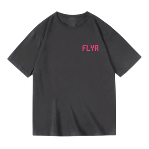 Fabricante de Ropa para Hombre OEM, Logotipo Personalizado, MOQ Bajo, Camisetas Gráficas Oversize de Algodón Estampado para Streetwear - Product Image 1