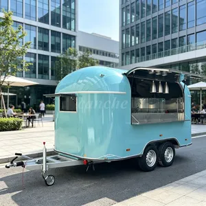 Chariot de restauration mobile électrique pour hamburgers et snacks, idéal pour le camping familial en extérieur, pour l'Europe - Product Image 1