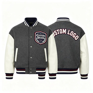 Chaqueta de Béisbol Personalizada de Fábrica, Ropa Casual, Venta Directa de Fábrica, Chaqueta Varsity al por Mayor, Chaqueta Letterman, Chaqueta de Béisbol para Hombre - Product Image 1