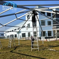 Tente d'extérieur de luxe 20x30m tentes de mariage marocaines pour 200 personnes articles tendance tentes en aluminium
