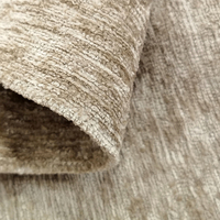 Tissu de luxe en chenille teint en fil pour ameublement et housses de canapé