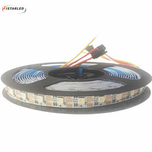 12V DC adressable sk6812 rgbw <span class=keywords><strong>8</strong></span> <span class=keywords><strong>pieds</strong></span> 60led smd5050 rgbw 60 pixels individuellement flexible ktv discothèque bande <span class=keywords><strong>led</strong></span> - Product Image 6
