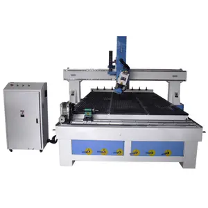 Machine de routeur CNC 3D multifonctionnelle de haute qualité 1325 1530 2030 4 axes pour la sculpture sur bois