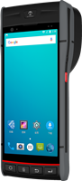 Blovedream S60 Android PDA, appareil portable intelligent avec imprimante d'étiquettes et d'autobus
