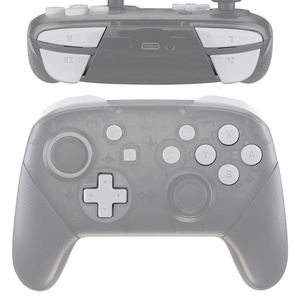 Soft Touch Extremerate <span class=keywords><strong>Joystick</strong></span> accessori Gamepad White Buttons Kit Mod <span class=keywords><strong>per</strong></span> <span class=keywords><strong>Nintendo</strong></span> <span class=keywords><strong>Switch</strong></span> Pro Controller parti di riparazione - Product Image 2