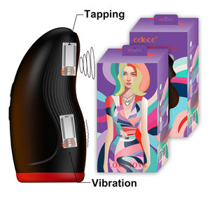 오데코 방수 남성 자위기구 진동기 귀두 마사지 성기능 지속력 강화 장난감 항공컵 디자인 남성용 컵 - Product Image 4