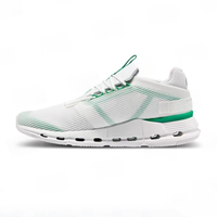 Chaussures de course respirantes et légères pour femmes, semelle antidérapante à lacets, design extérieur tendance, printemps