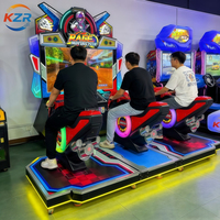 Console de jeu moto transformable à mouvement complet pour 3 joueurs - Équipement de divertissement électromécanique de simulation pour adultes
