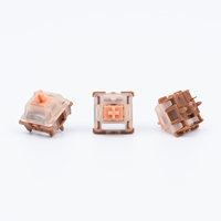 Interrupteur GATERON Mars 45gf Linéaire 5 Broches Triple Couche Hot Swap SMD RGB pour Clavier Mécanique Gaming DIY