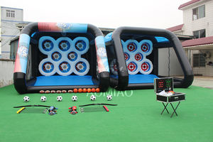 Galerie de tir gonflable existante Jeu de système d'éclairage IPS Arène de sport combi gonflable avec jeu de tir gonflable IPS - Product Image 4