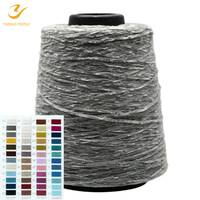 Fil en polyester chenille 12S, doux, fluide, insonorisant, anti-rétrécissement, respectueux de la peau, pour vêtements et textiles de maison, vente en gros