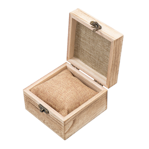 Scatola per orologi in legno fatta a mano in legno di Paulownia economico - Product Image 4