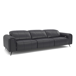 Echtes <span class=keywords><strong>Leder</strong></span> Elektromotor Liege Couch Rechteck Form Ein Sitz Schnitts ofa Ausziehbare Funktion für Wohnzimmer Villa - Product Image 3