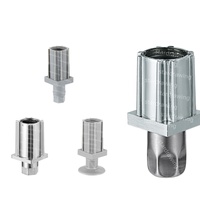 S-S 30x30mm Heavy Duty Cabinet Pieds de nivellement à balles carrées