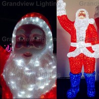 Kommerzielle Outdoor 3D LED Motiv-Weihnachtsbaum-Beleuchtung Weihnachtsdekoration IP65 Wasserdichte Festbeleuchtung für Einkaufszentren, Plätze und Parks