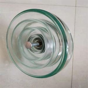 <strong>Insulators</strong> Manufacturer Standard Toughened Glass Disc <strong>Insulator</strong> for High Voltage Suspension <strong>Insulator</strong> <strong>String</strong> - Product Image 2