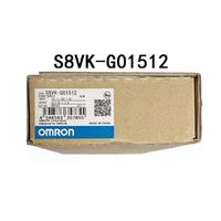 Fuente de Alimentación Conmutada S8VK-G01512 24VDC para Riel DIN, Estilo SITOP, Distribución de Energía Industrial 24VDC para Panel PLC