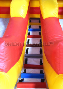 Orient inflatables cầu vồng Inflatable hồ bơi bên trượt nước với TRƯỢT KÉP - Product Image 6