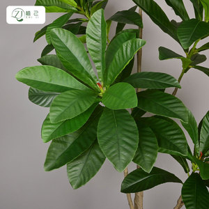 Árbol Artificial de Ficus Zhi Ji de 100cm/200cm, PVC Suave, Alta Simulación, Decoración Interior para Hogar y Hotel - Product Image 1