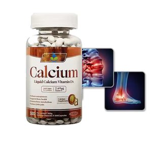Suplementos OEM hueso vitamina D3 K2 Cápsula de cápsula de calcio OEM Etiqueta Privada vitamina D3 cápsulas blandas - Product Image 4