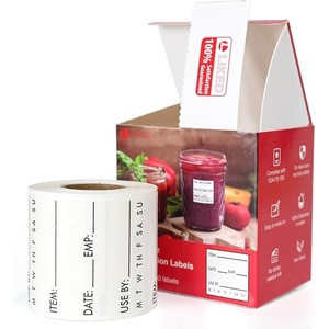 Étiquettes de conserve personnalisées, autocollants dissous, contenants alimentaires, papier adhésif, étiquettes d'impression de machine, sac en plastique et carton - Product Image 6