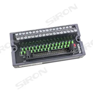 SiRON T001 Cocok untuk Input Bipolar PLC/NPN/PNP 40 Pin Penghubung Mil Spesifik/Konektor Blok Terminal Sekrup Tampilan Led