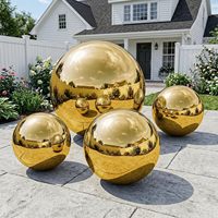 Boule miroir gonflable dorée, en stock aux États-Unis, livraison rapide pour la décoration de mariage, gonflables publicitaires, robe de mariée