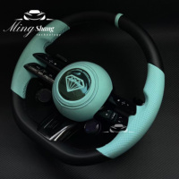 Volant en fibre de carbone OLED pour Mercedes Benz A35 A45 C63 C43 E53 E63 G63 G500 G55 AMG S63 GLE63 GLA45 W223 W213 W205 W204